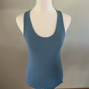 Athleta Women's Speedlight Seamless Racerback Tank Top Blue 150988 Size XS